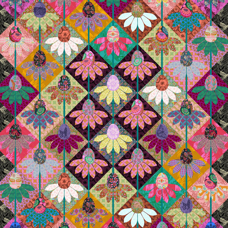 Echinacea Quilt